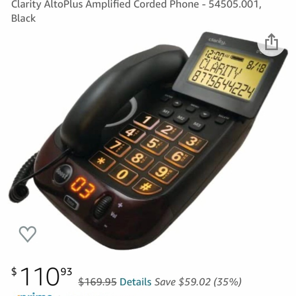Clarity phone